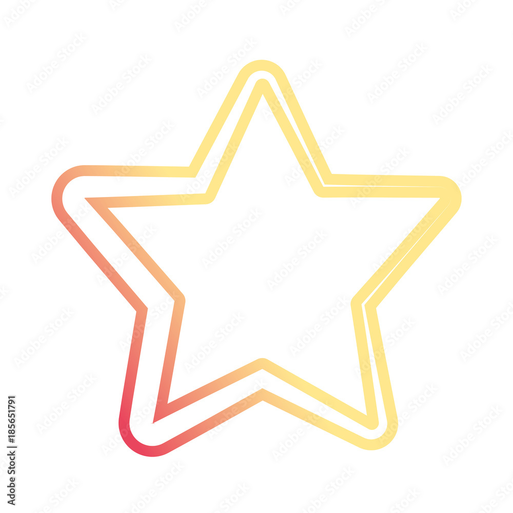 Star shape symbol Star shape symbol