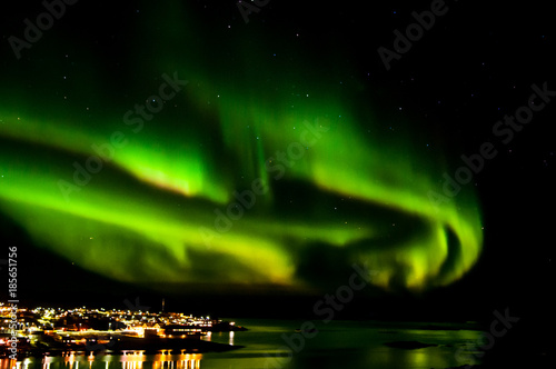 Northern Light over Ilulissat Greenland