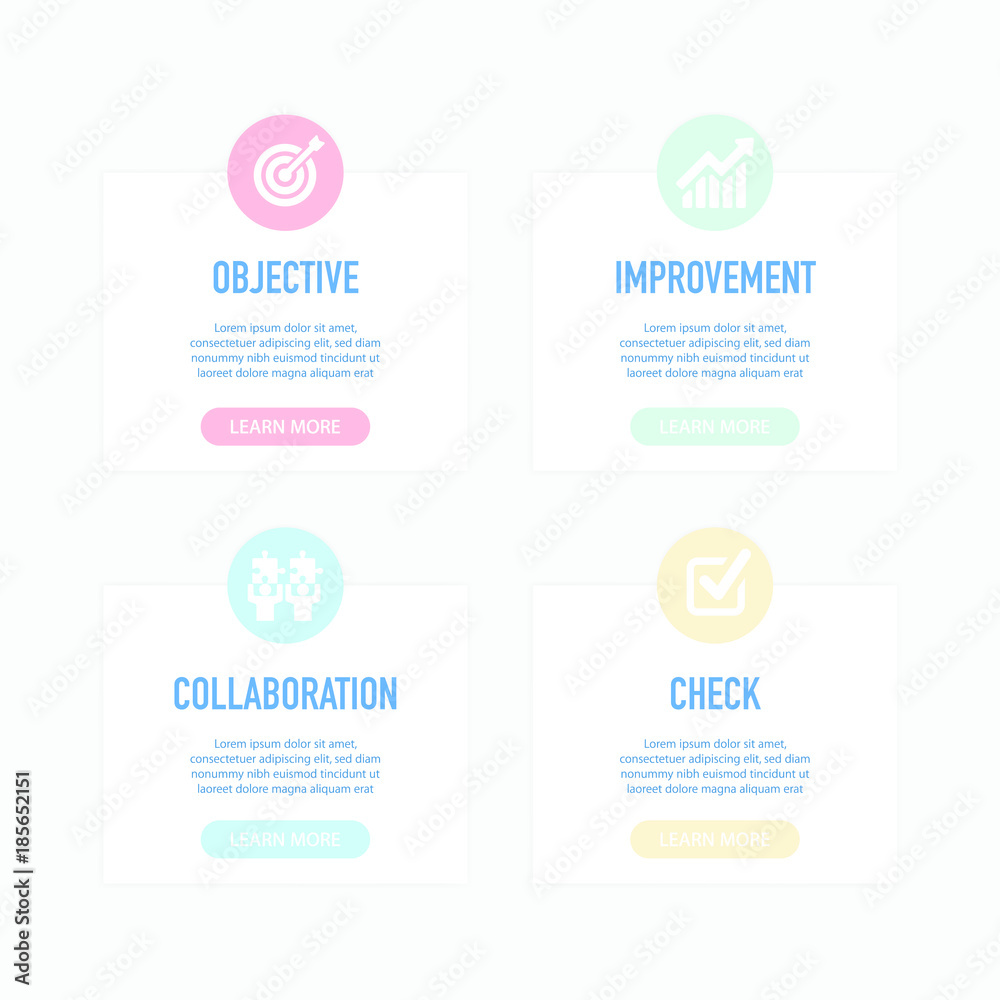 Naklejka premium Action Plan Concept