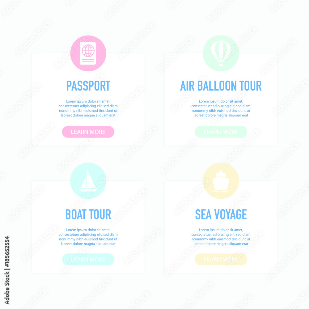 Fototapeta premium Travel And Tourism Concept