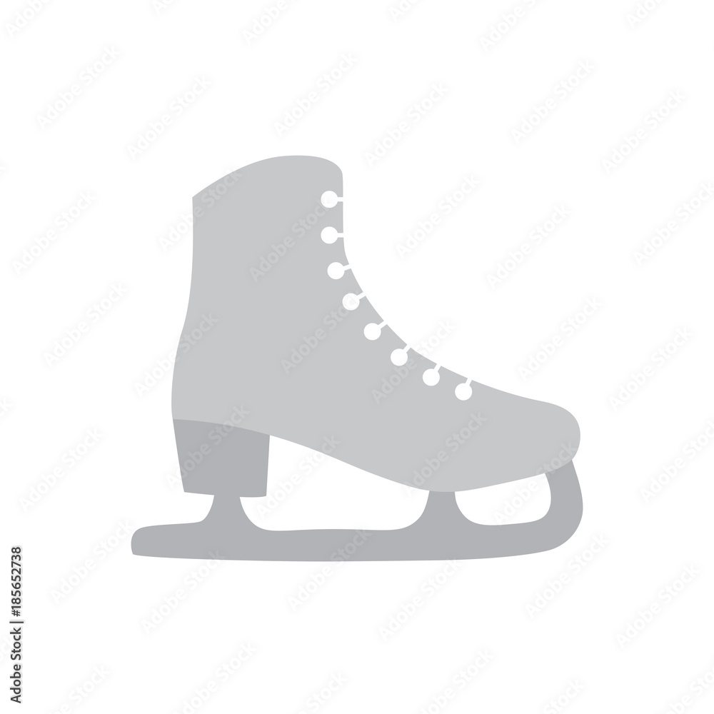 ice figure skate icon- vector illustration ice figure skate icon- vector illustration