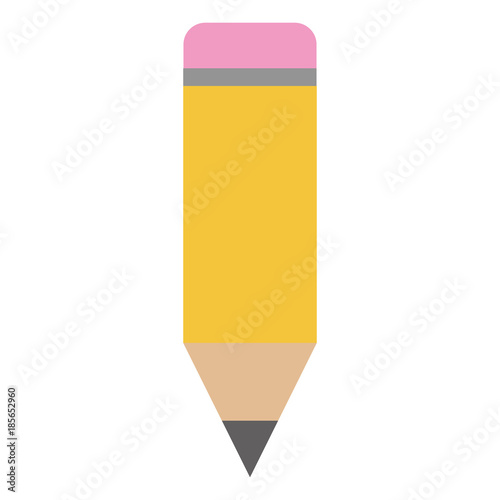pencil school isolated icon vector illustration design