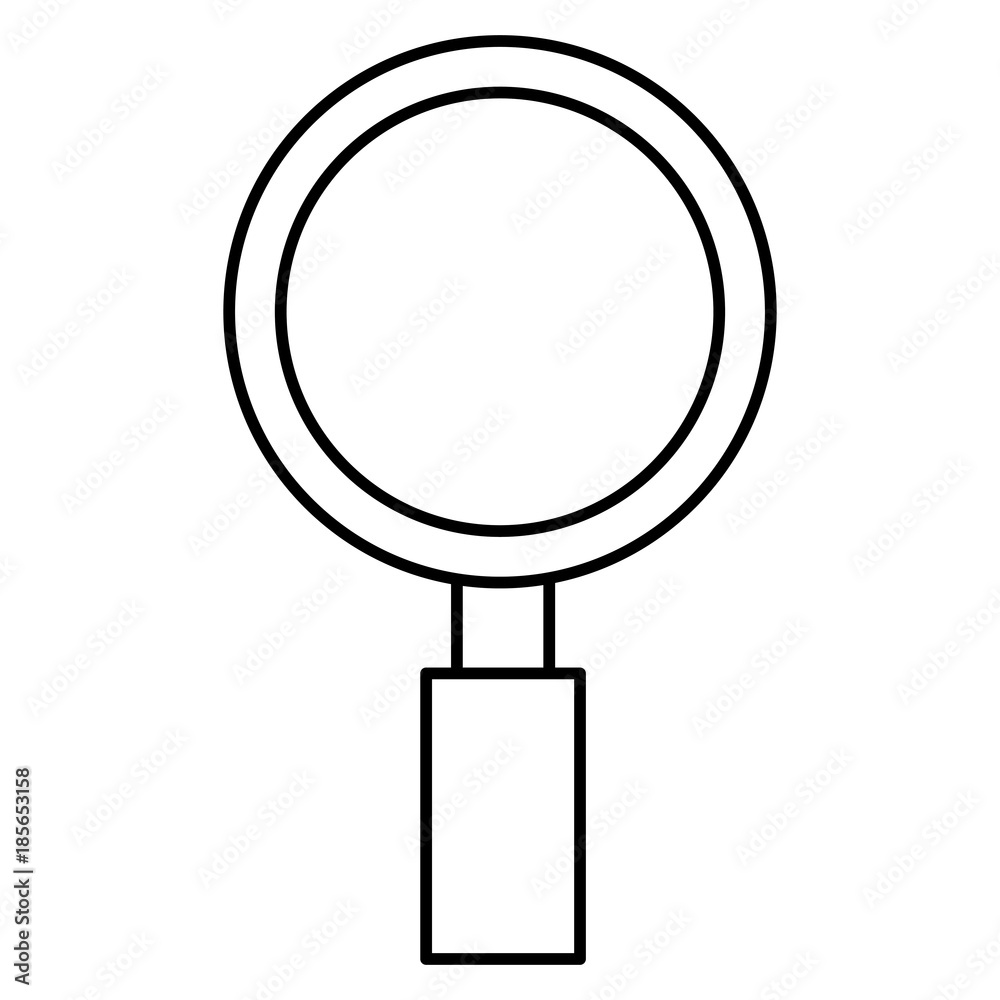 magnifying glass isolated icon vector illustration design magnifying glass isolated icon vector illustration design