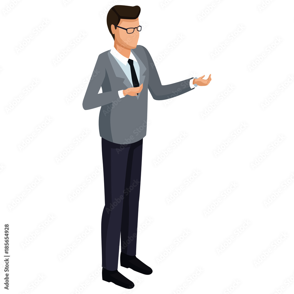 Businessman isometric isolated icon vector illustration graphic design Businessman isometric isolated icon vector illustration graphic design