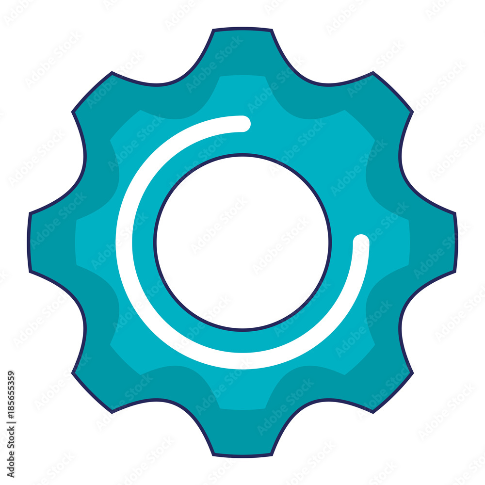 gear machine isolated icon vector illustration design gear machine isolated icon vector illustration design