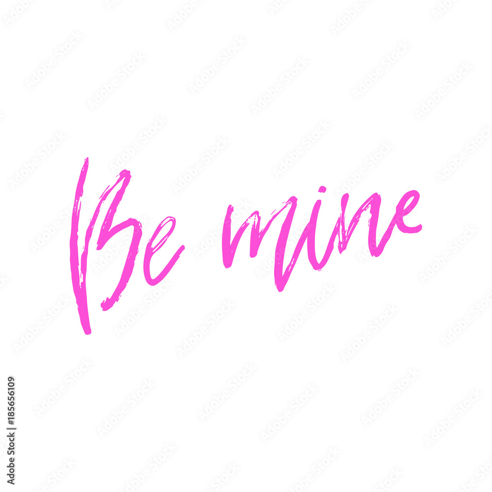 Romantic vector poster Romantic vector poster