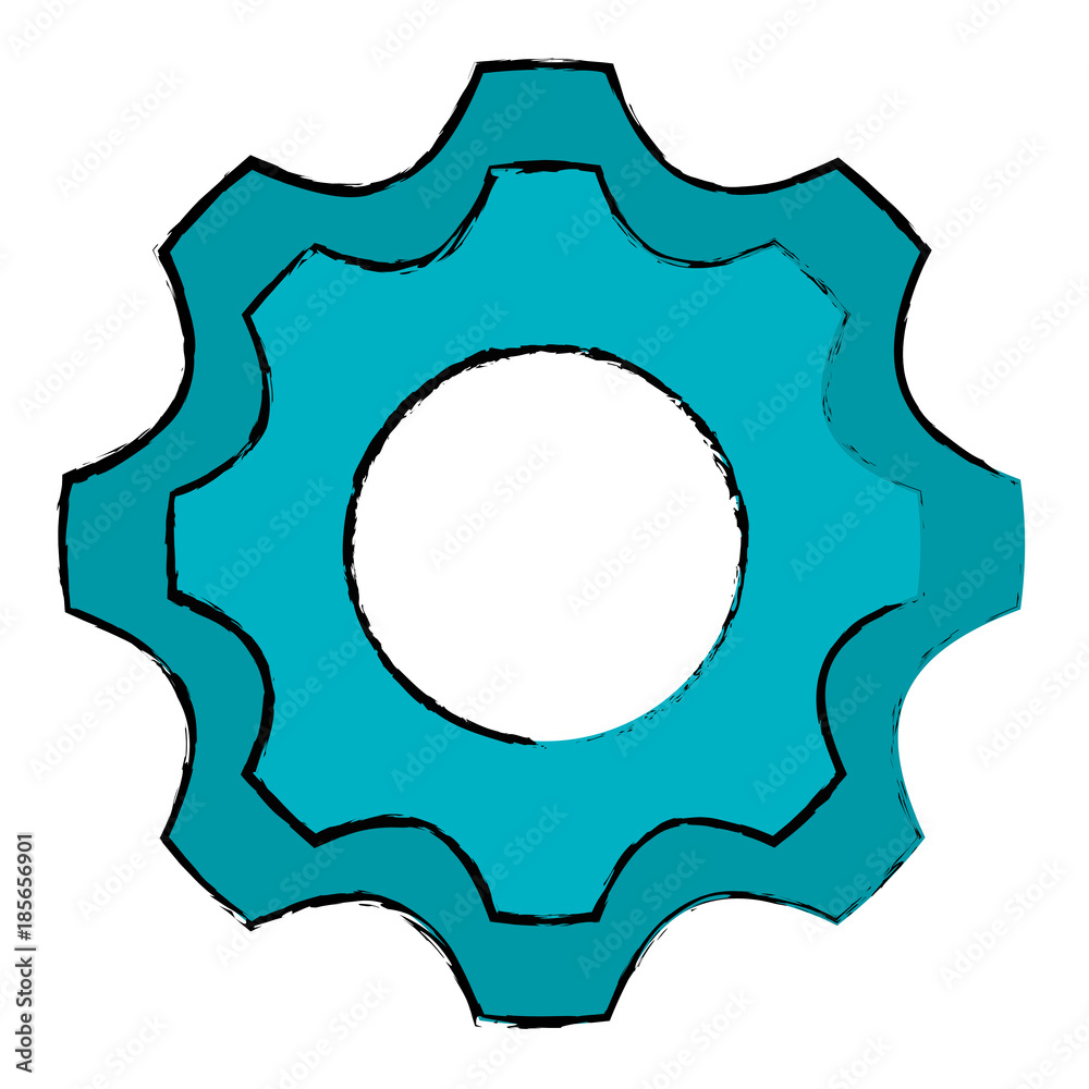 gear machine isolated icon vector illustration design gear machine isolated icon vector illustration design