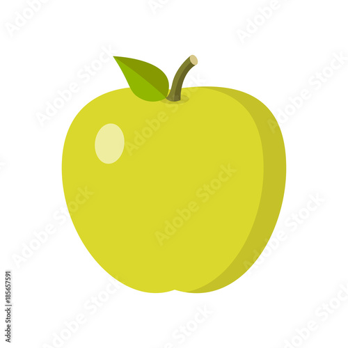 Apfel Flat Design Icon