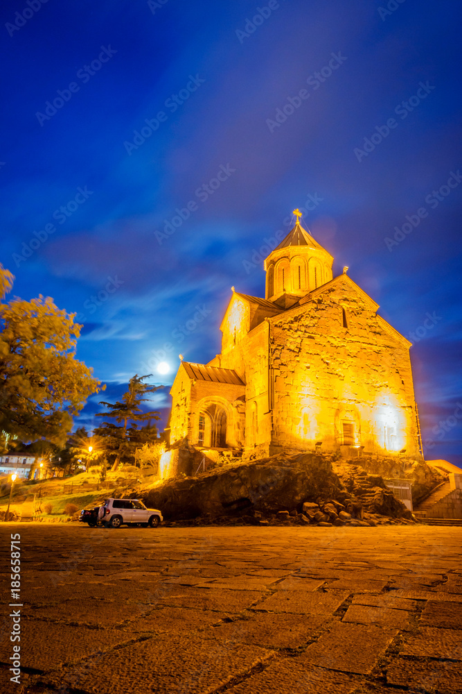 Metekhi St Virgin Church, Tbilisi, Georgia