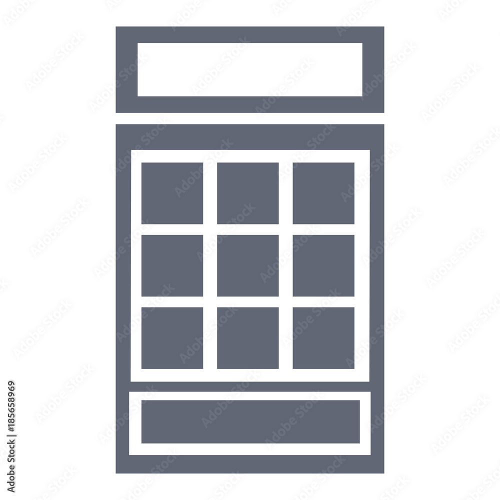 Calculator math device icon vector illustration graphic design Calculator math device icon vector illustration graphic design