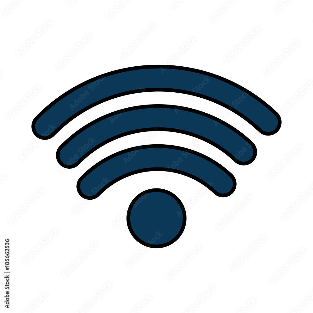 internet wifi connection symbolicon vector illustration internet wifi connection symbolicon vector illustration