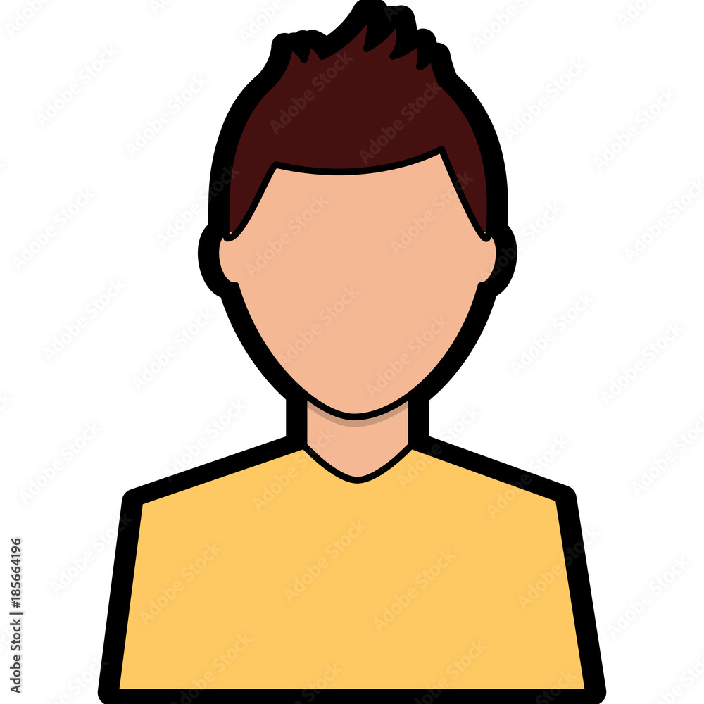 man avatar profile icon image vector illustration design man avatar profile icon image vector illustration design