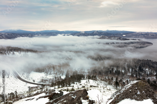 冬の摩周湖　阿寒摩周国立公園 © Ni_photo