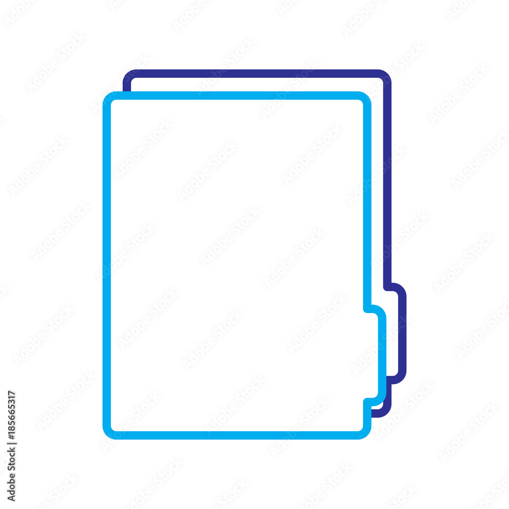 folder file archive document internet element vector illustration blue purple line image folder file archive document internet element vector illustration blue purple line image