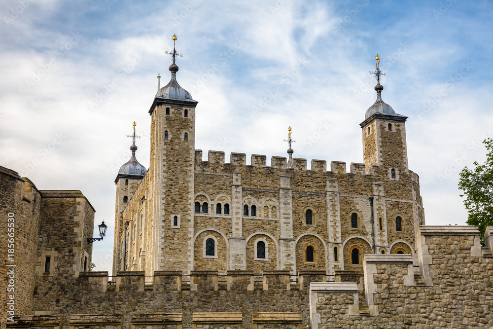 White Tower of Tower of London UK