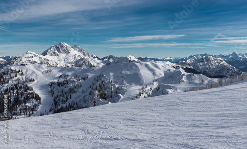 Skiing At Nassfeld Carinthia Austria