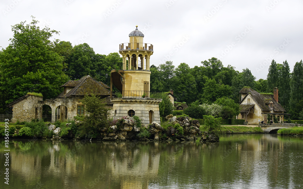 The Queen's Hamlet Palace of Versailles France The Queen's Hamlet Palace of Versailles France