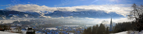 Allgäu - Winter - Panorama - berge - Sonthofen
