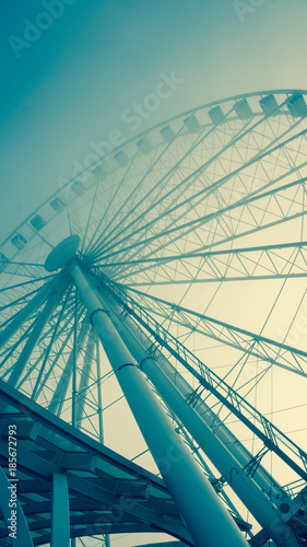 Ferris Wheel with color tone - Angle 03