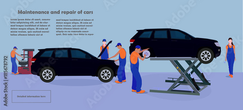 Fotografía Maintenance and repair cars