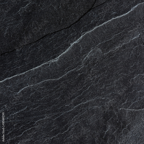Dark grey black slate background or texture.