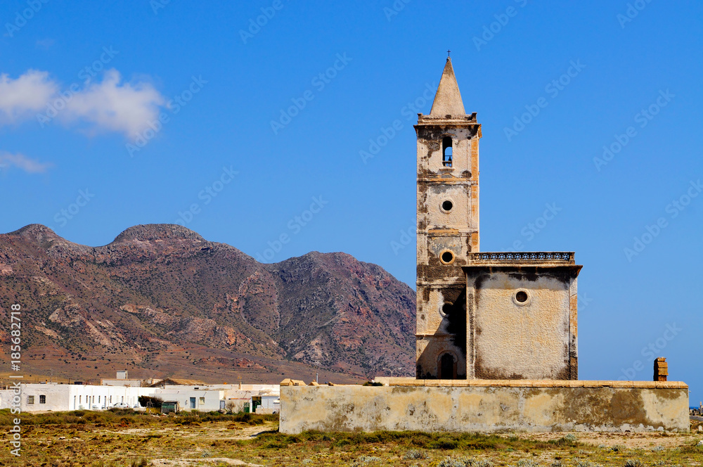Old temple San José (Cabo de Gata), Andalusia, Spain