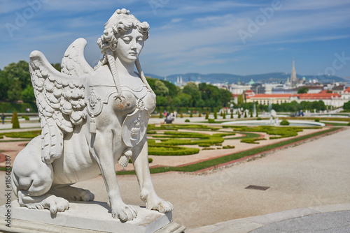 Photography Vienna Belvedere palace garden summer daytime