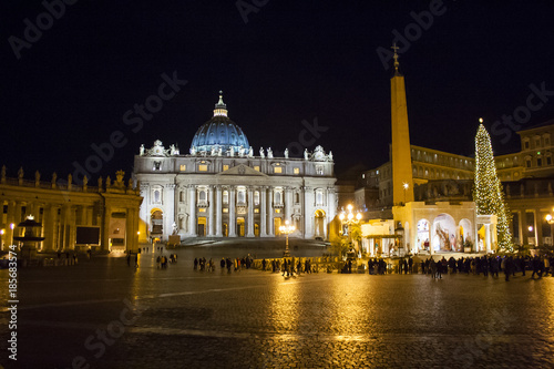 Saint Peter in Christmas time, Rome