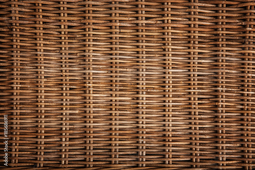Rattan texture as background