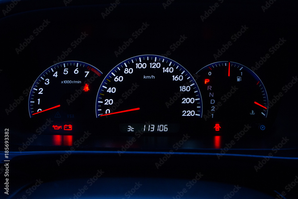 Fototapeta premium Car dashboard.