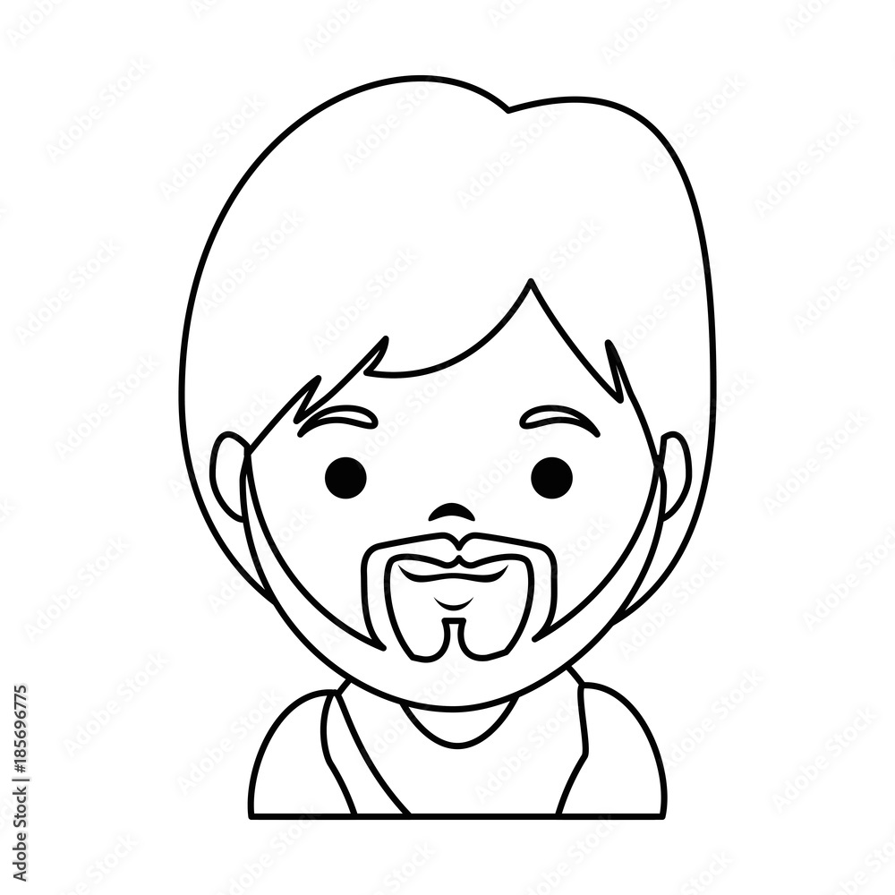 Obraz premium cute saint joseph character vector illustration design