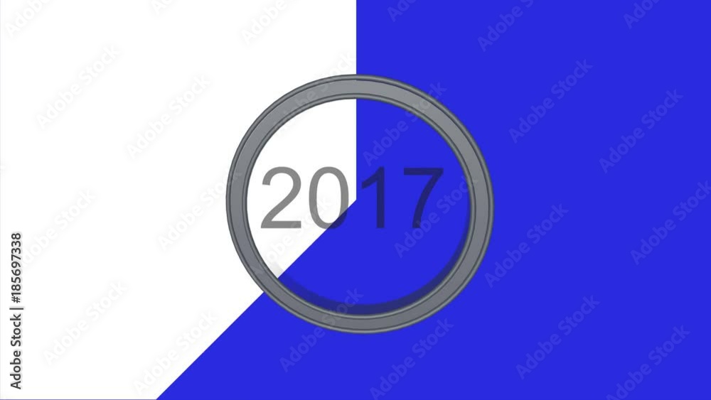 New Year's Eve Countdown features flashing strobe text and exploding fireworks. New Year's Eve Countdown features flashing strobe text and exploding fireworks.
