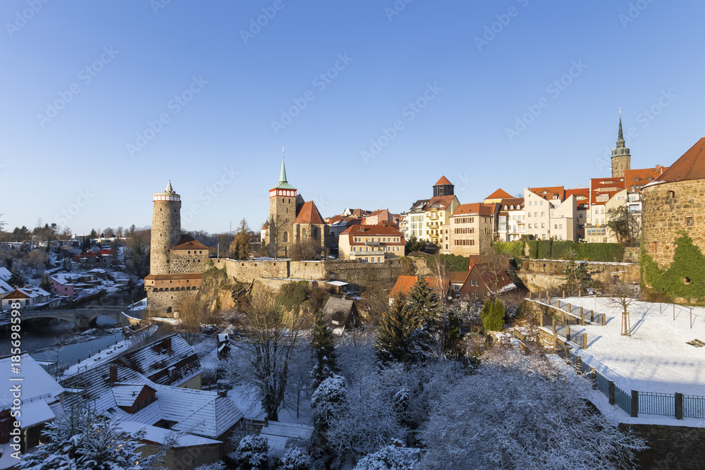 Fotografie bautzen germany in the winter