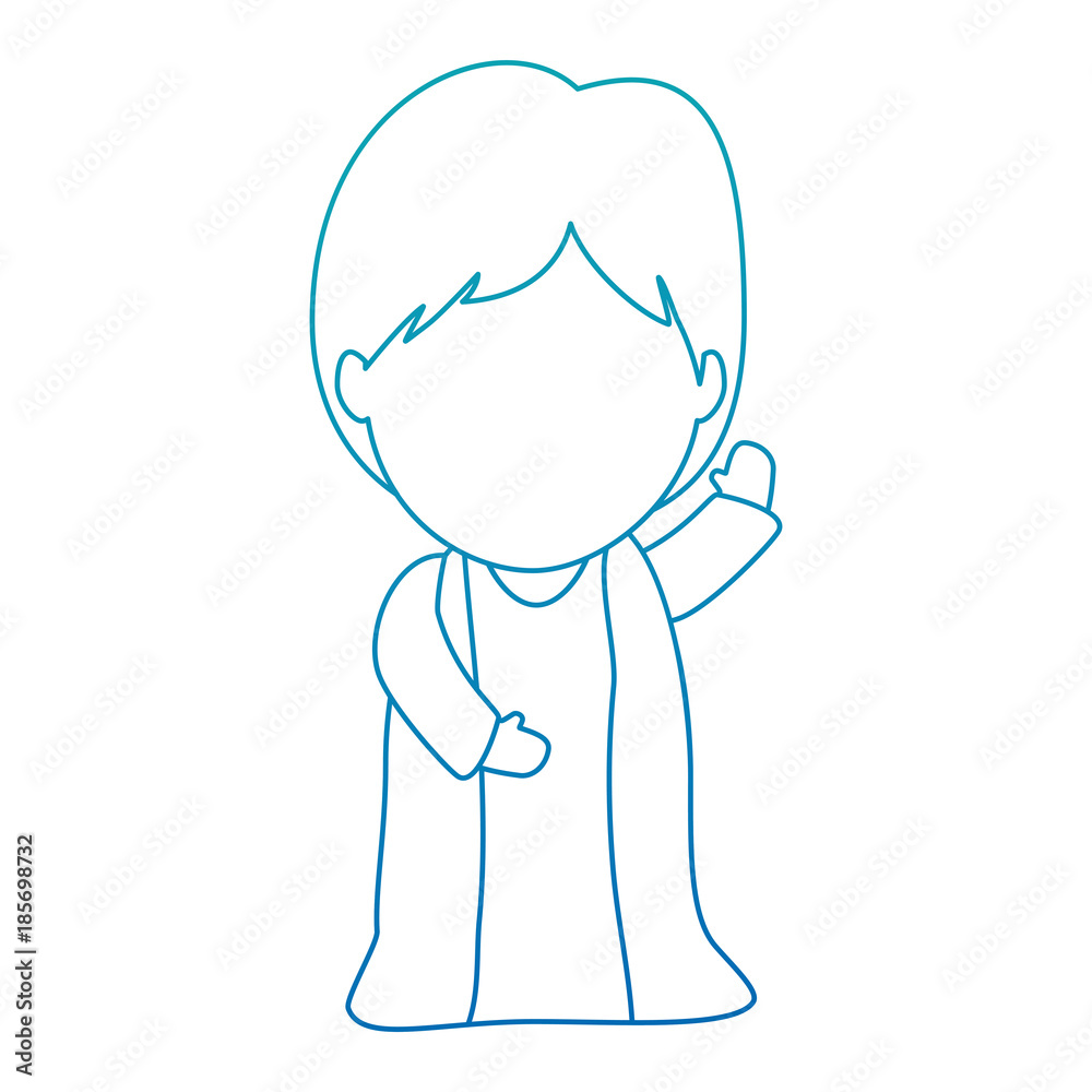 cute saint joseph character vector illustration design cute saint joseph character vector illustration design