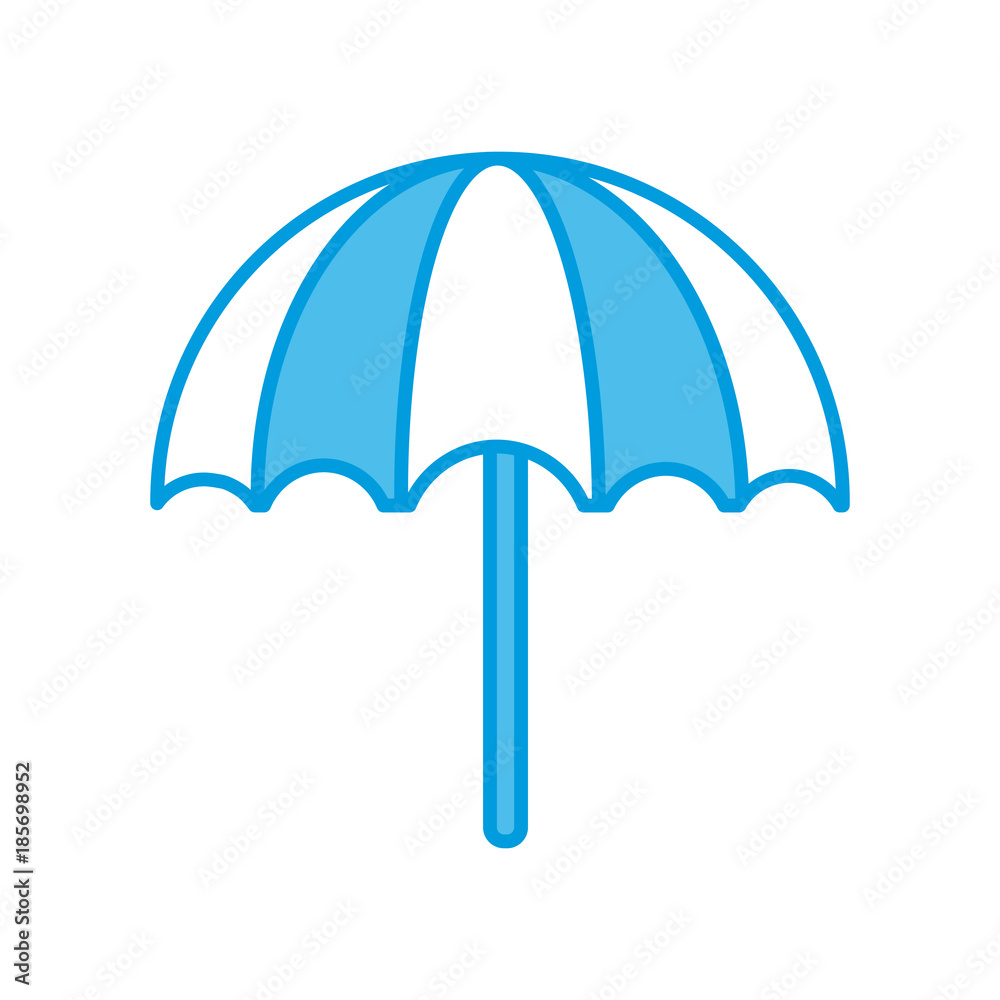 Umbrella weather symbol icon vector illustration graphic design Umbrella weather symbol icon vector illustration graphic design