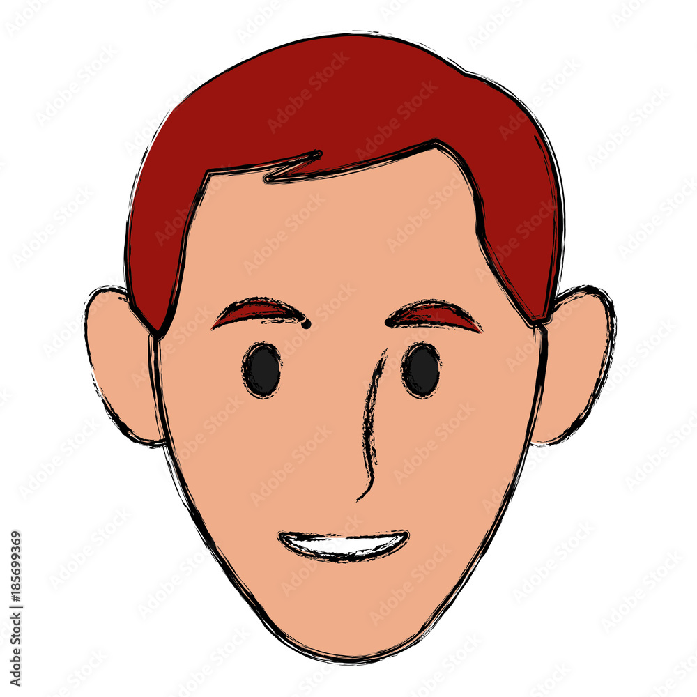 Man profile cartoon icon vector illustration graphic design Man profile cartoon icon vector illustration graphic design