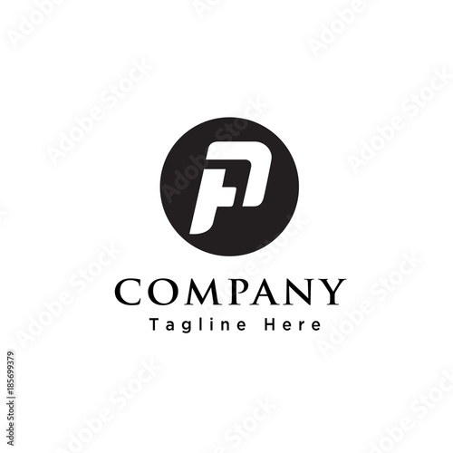 Circle letter p t business logo Free Download Circle letter p t business logo - GFXLoad