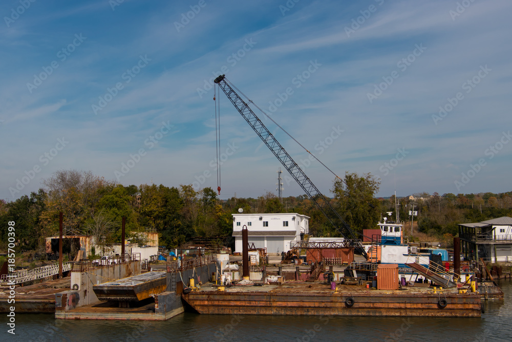 Fototapeta premium Industrial