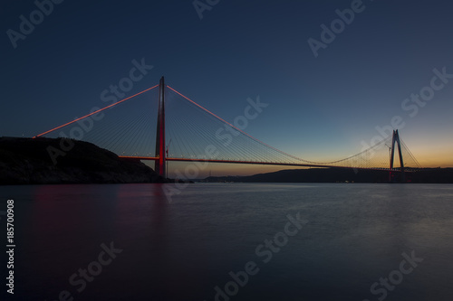 Yavuz Sultan Selim Bridge , Istanbul , Turkey