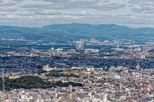 大阪平野 空撮俯瞰