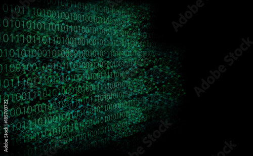 abstract background like digital networking illustration in dark background