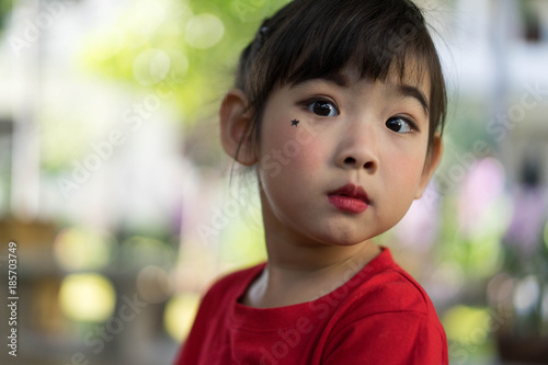 Asian Kids cute little girl