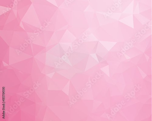 Pink Pattern. triangular template. Geometric sample. Repeating routine with triangle shapes