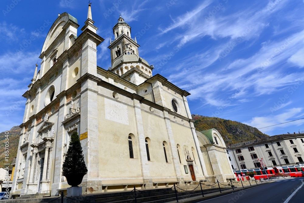 Obraz premium ノイシュバンシュタイン城とスイスの風景