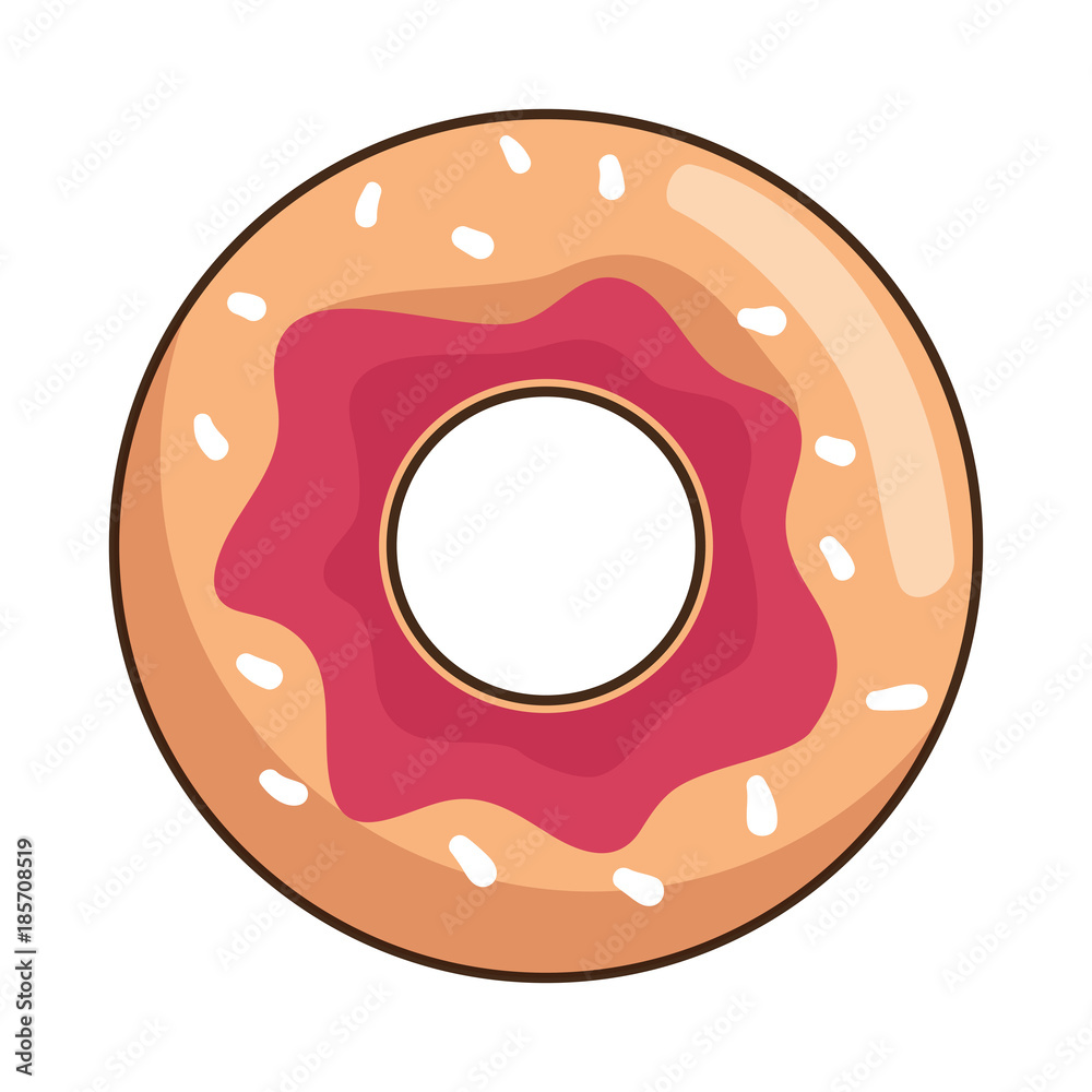 delicious sweet donut icon vector illustration design delicious sweet donut icon vector illustration design