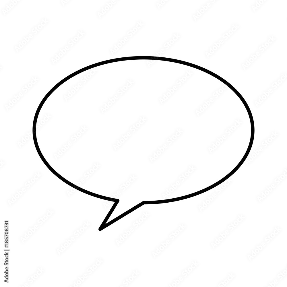 speech bubble isolated icon vector illustration design speech bubble isolated icon vector illustration design
