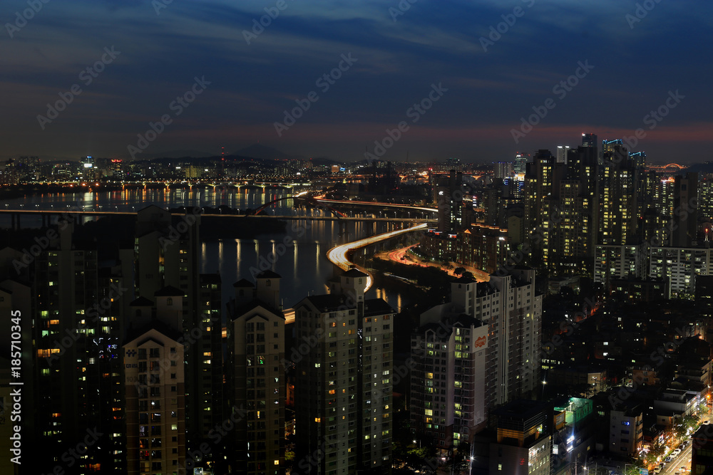 Fototapeta premium 마포 한강변
