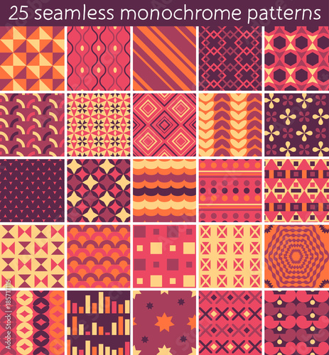 25 seamless pattern. Vector seamless pattern. Texture for wallpaper, fills, web page background.