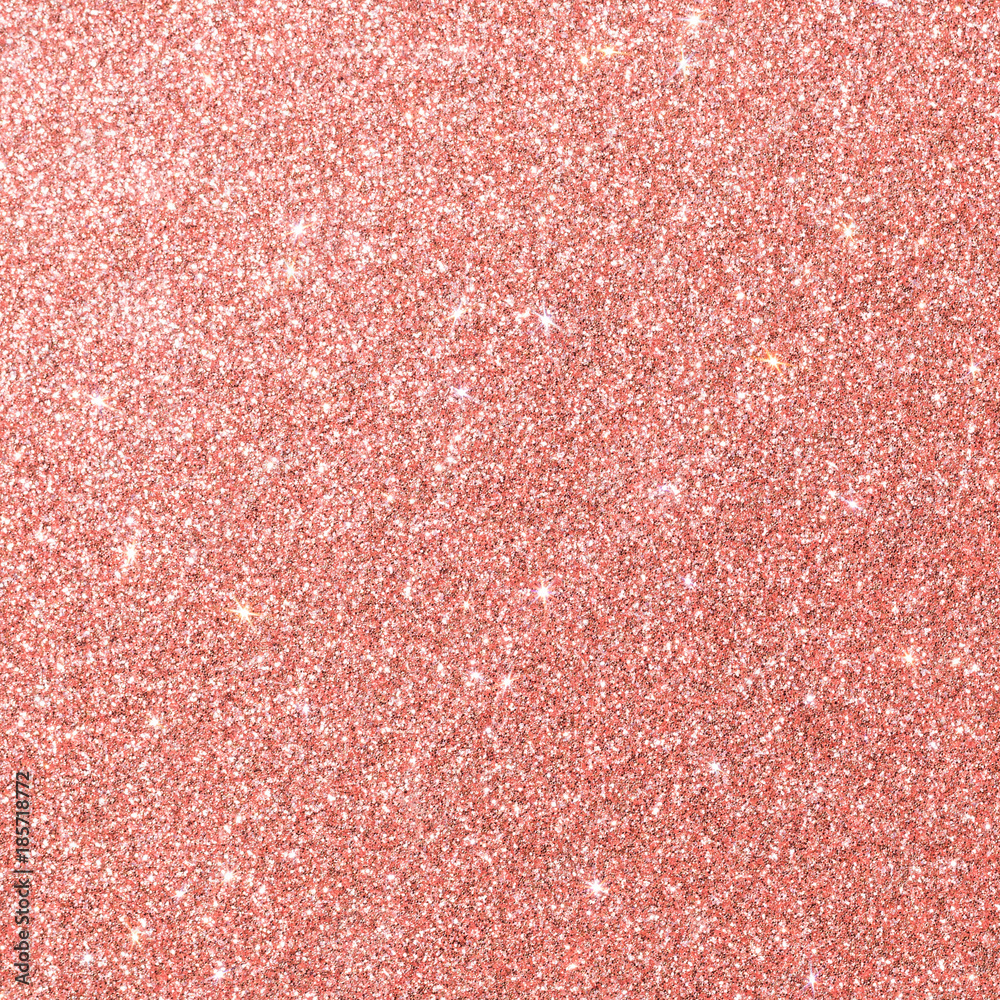 Rose Gold Glitter Background