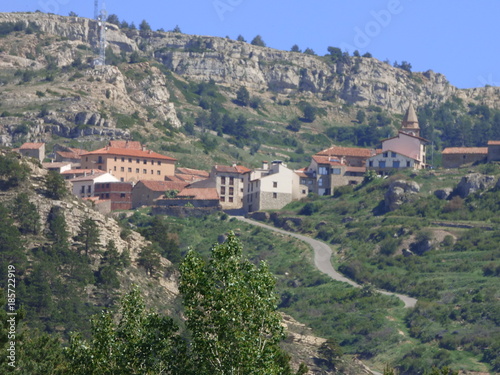 Gúdar Pueblo de Teruel, en la Comunidad Autónoma de Aragón, España © VEOy.com
